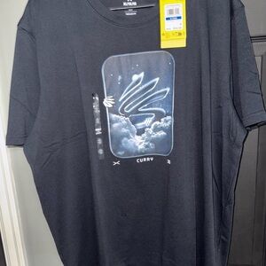 Under Armour Steph Curry Black Short Sleeve Performance Tee